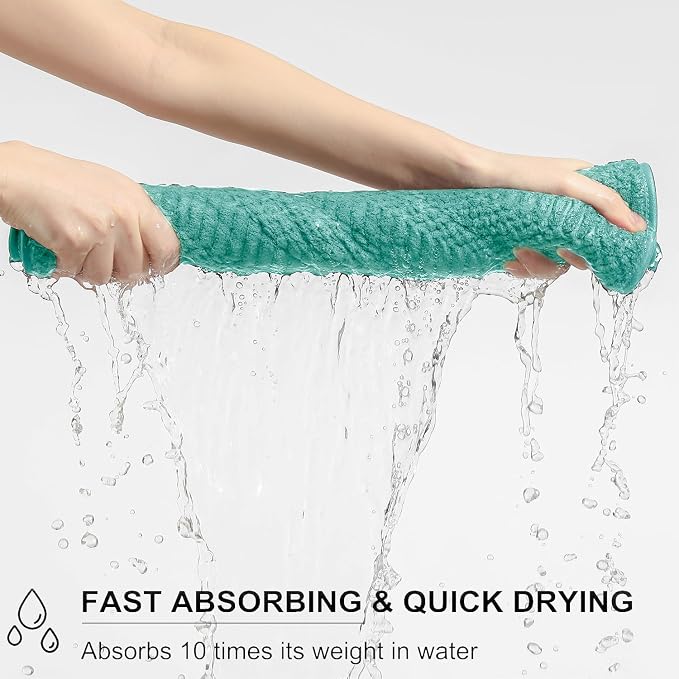 Ycosy 4 Pack Extra Large Microfiber Bath Towels Set, 35x70 inches, Less Lint - Image 6