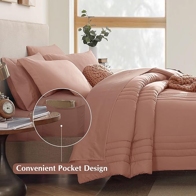 Monbix Queen Comforter Set - Image 4