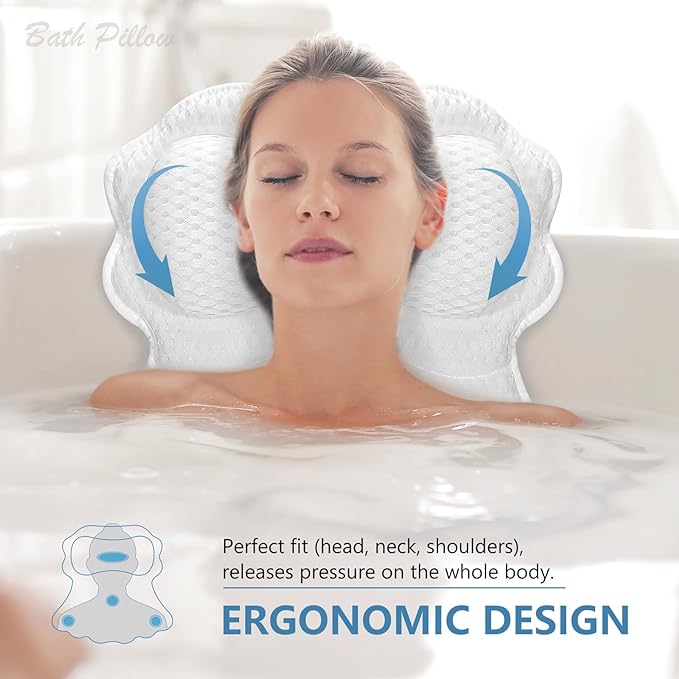 SetSail Bath Pillow, Relaxing Bath Pillows - Image 2