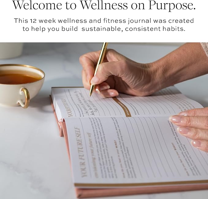 Paper & Progress Wellness Journal – 12-Week Fitness & Self Care Journal - Image 2