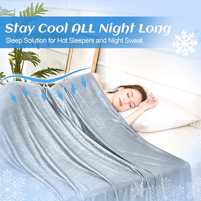 Ailemei Direct 【Upgraded Fabric Cooling Throw Blanket - Image 5
