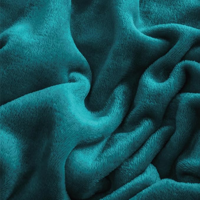 BEDELITE Flannel Sheets King Size Teal - Image 5