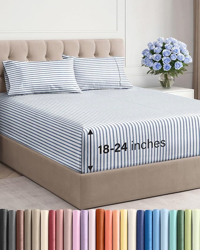 Extra Deep King Sheet Set by CGKUnlimited