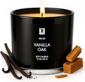 Lulu Candles | Vanilla Oak| Luxury Scented Soy Jar Candle | Hand Poured in The by LULUCANDLES