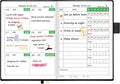 UpUDo Weekly Planner with Calendar, 160 pages Habits Tracker Journal by UpUDo