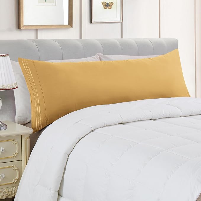 Elegant Comfort Luxury Ultra-Soft 1-Piece Body Pillowcase - Image 2