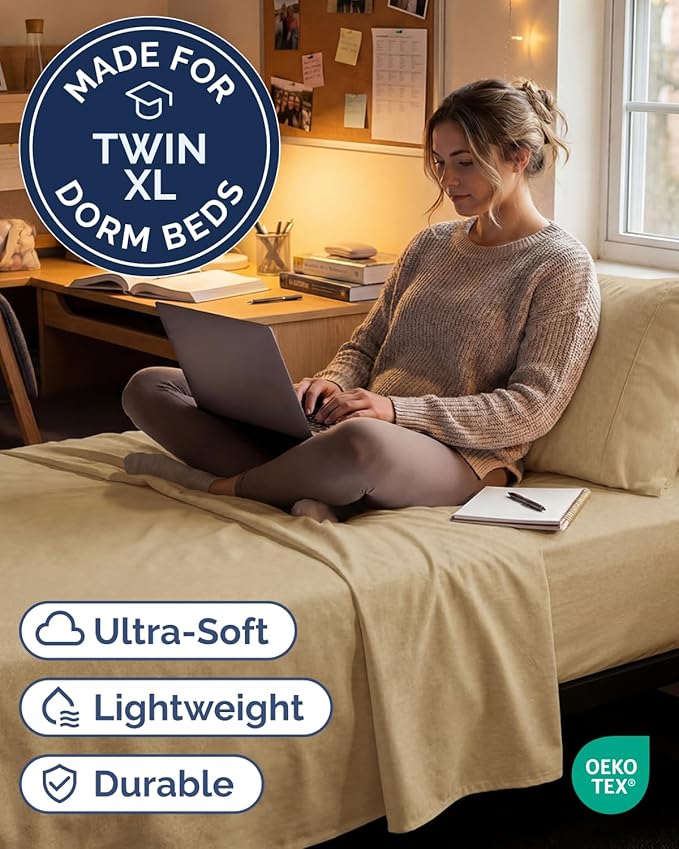 Twin XL Size 3 Piece Sheet Set - Image 2