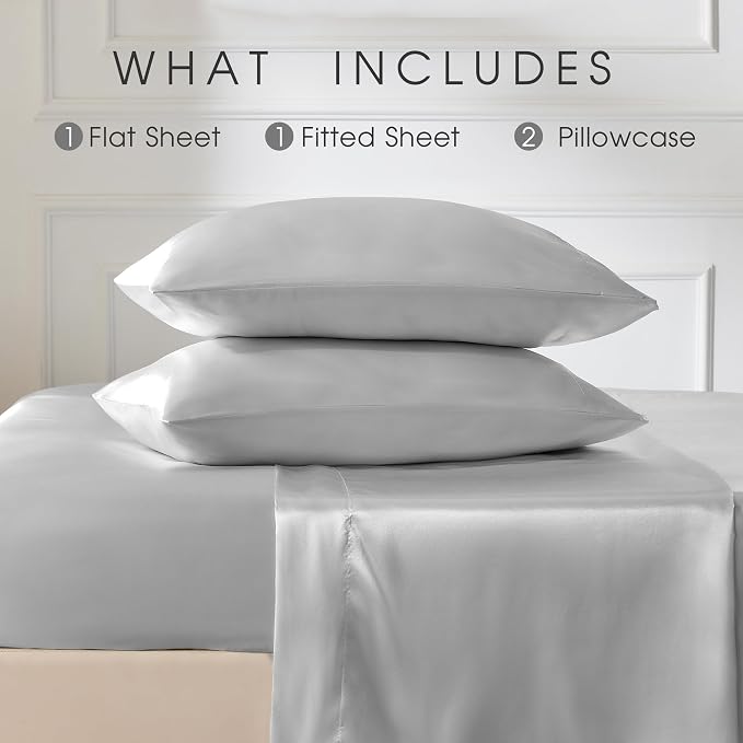 FreshCulture Satin Sheets Full Size - Image 3