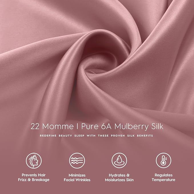 TAFTS 22mm 100% Pure Mulberry 6A Silk Pillowcase - Image 5