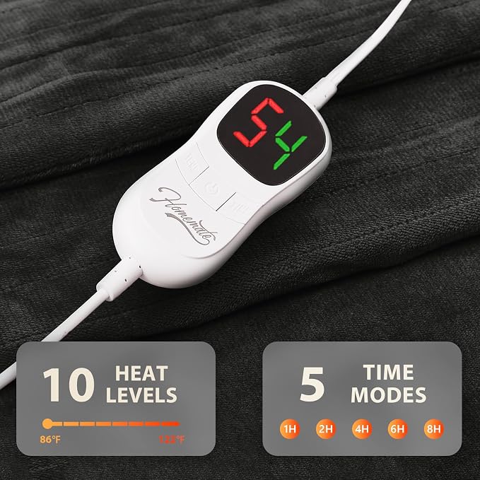 Homemate Heated Blanket Electric Throw - Image 4