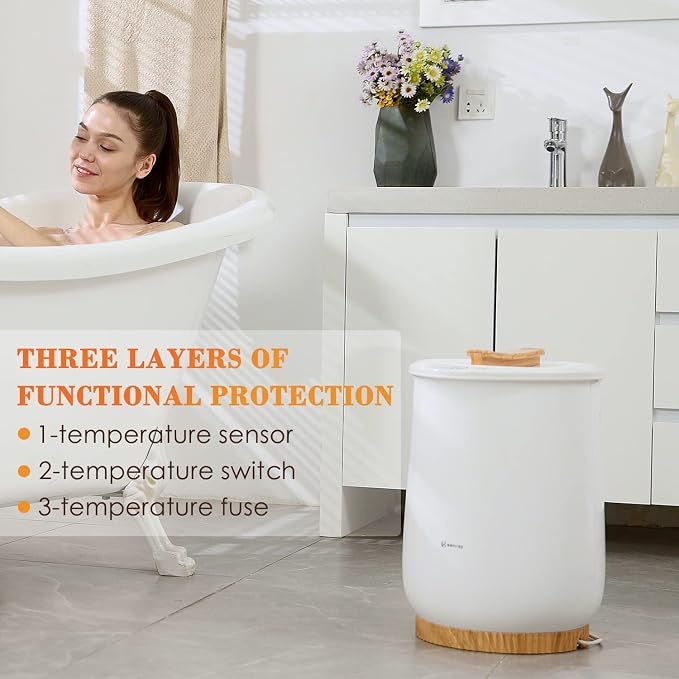Keenray Towel Warmer, Luxury Towel Warmer Bucket, Large Towel Warmer - Image 6