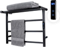 MyGift 4 Tier Wall Mounted Bathroom Towel Warmer Rack by MyGiftHome