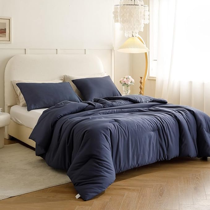 ROSGONIA Oversized King Comforter 128x120 - Image 4