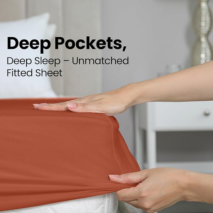 Utopia Bedding King Fitted Sheet - Image 4