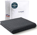 YnM 17lbs Weighted Blanket for Adults, Cotton Heavy Bed Throw Blanket by YNM