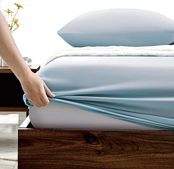 FreshCulture King Fitted Sheets, Bulk Pack of 6, Deep Pocket, Soft Microfiber - Image 3