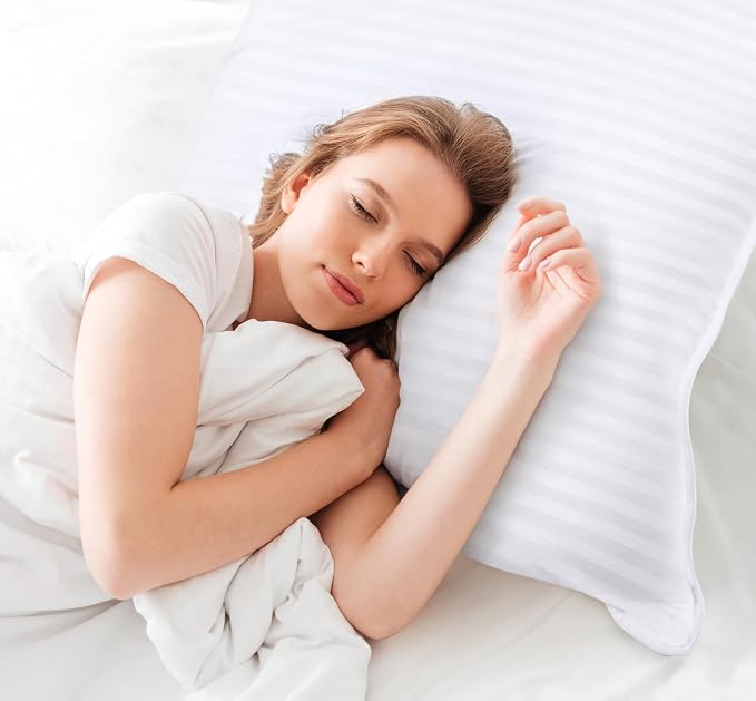 Utopia Bedding Bed Pillows for Sleeping European Size, Down Alternative Pillow - Image 7