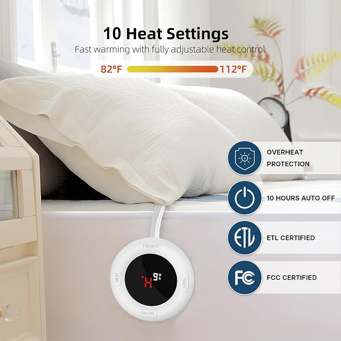 Gotcozy Heated Mattress Pad Full Size - Image 5