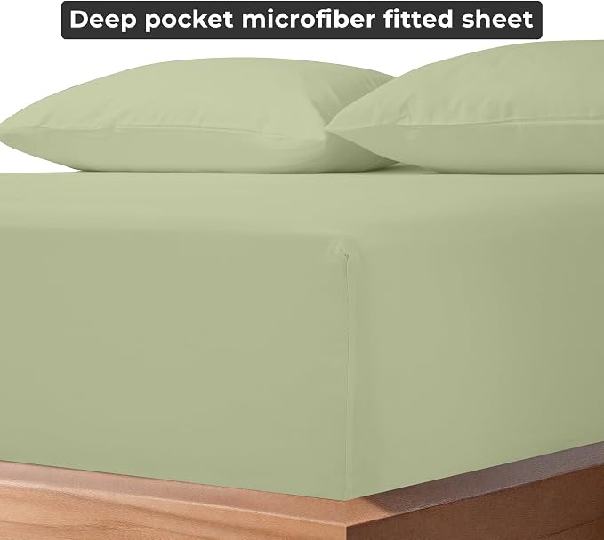 Royale Linens Fitted Sheet California King - Image 6
