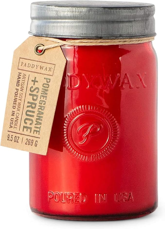 Paddywax Scented Candles Relish Collection Soy Wax Artisan Candle in Glass Jar by PaddywaxCandles