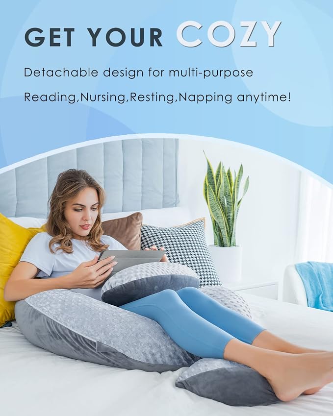 QUEEN ROSE Pregnancy Pillow E Shaped - Image 7