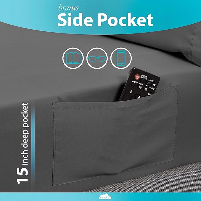 DREAMCARE Twin XL Sheet Sets - Image 9