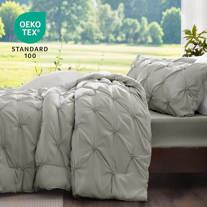 BEDELITE Grey King Size Comforter Set - Image 3