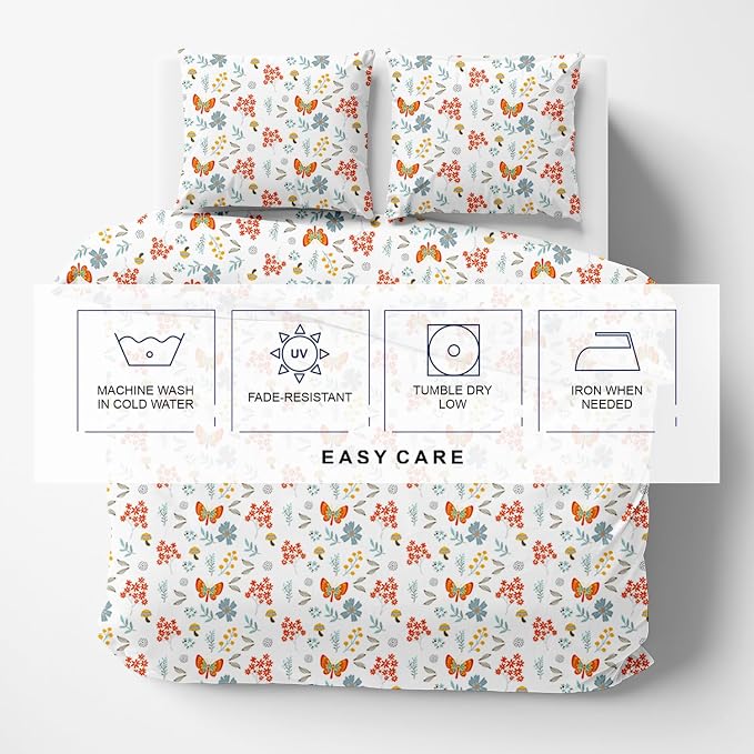 Kotton Culture 1 Pc Queen Size Duvet Cover Only -100% Egyptian Cotton 600 - Image 6