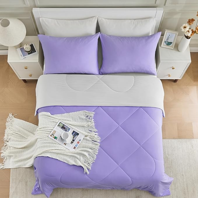 HOMFINE Cooling Comforter King Size, Japanese Double-Sided Cold Tech Fabric - Image 7