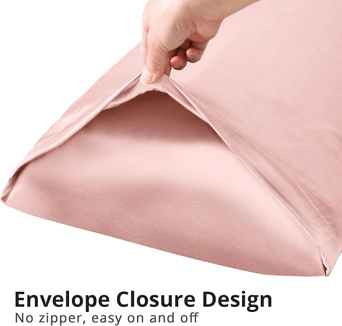 HUXMEYSON Body Pillow with Satin Pillowcase, Body Pillow - Image 4