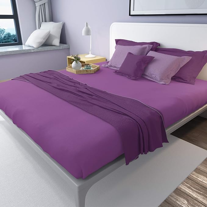 Lirex Flat Sheet, Full Size Extra Soft Brushed Microfiber 1800 Microfiber Flat - Image 5