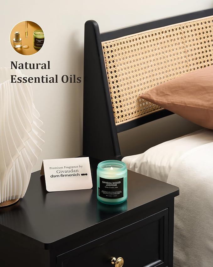 M&SENSE Sandalwood Jasmine Scented Candles - Image 7