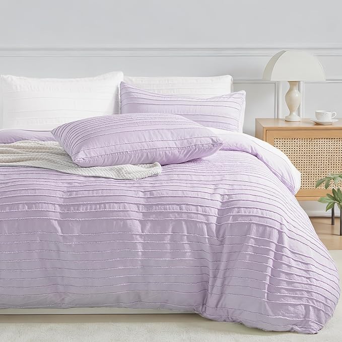 NEXHOME PRO Duvet Cover Full, 3 Pieces Boho Tufted Duvet Cover Set, Soft and by NEXHOMEPRO