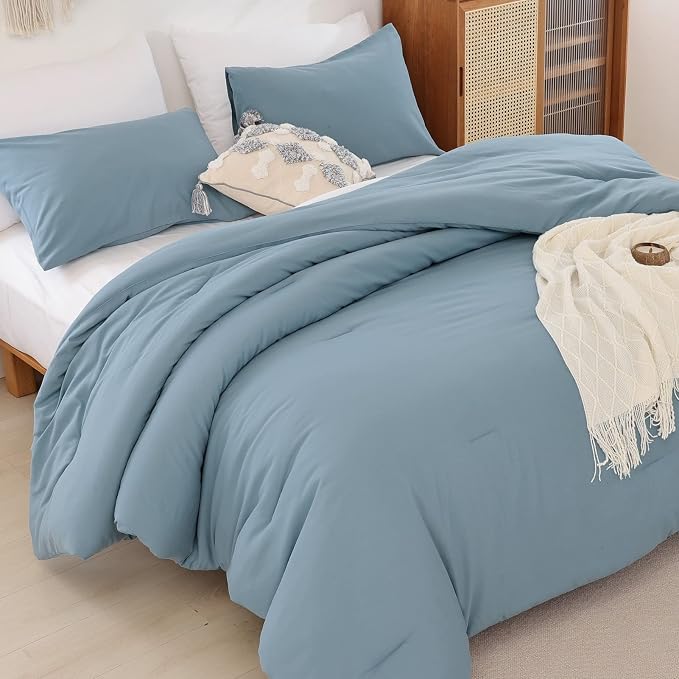 ROSGONIA Oversized King Comforter 128x120 - Image 2