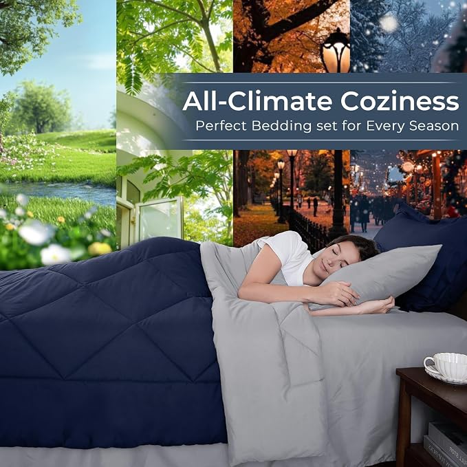 HEVUMYI Twin-XL Comforter Set - Image 3