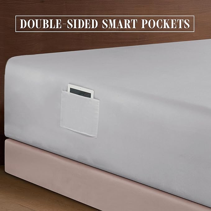 Elegant Comfort Luxurious 1500 Premium Hotel Quality Microfiber 4-Piece Sheet - Image 5