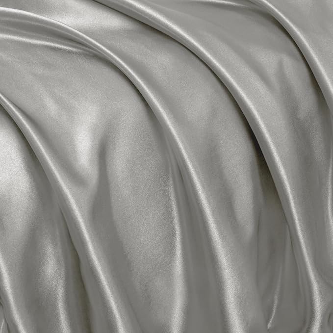 Homiest Ruffle Satin Body Pillow Cover, Silky Satin Body Pillowcase - Image 7