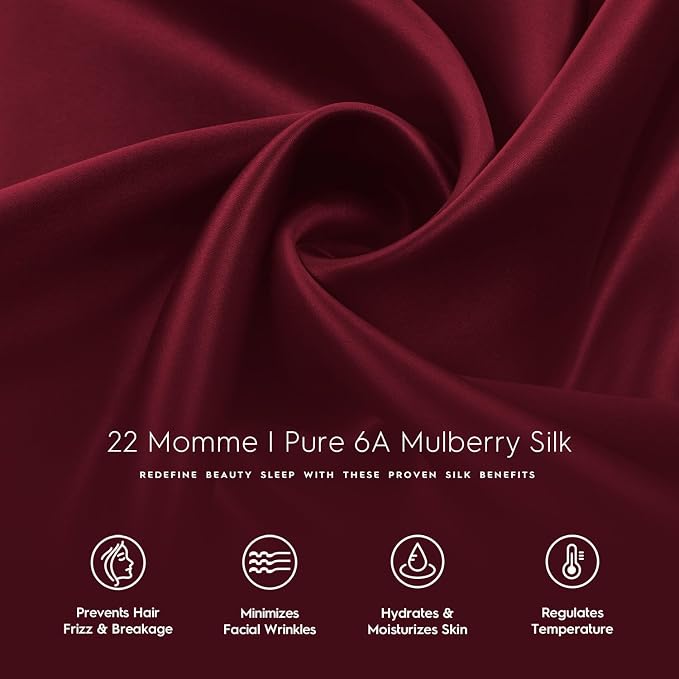 TAFTS 22mm 100% Pure Mulberry 6A Silk Pillowcase - Image 6