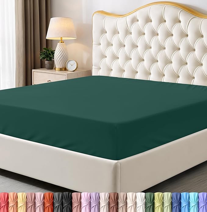 Utopia Bedding Queen Fitted Sheet by UTOPIABEDDING