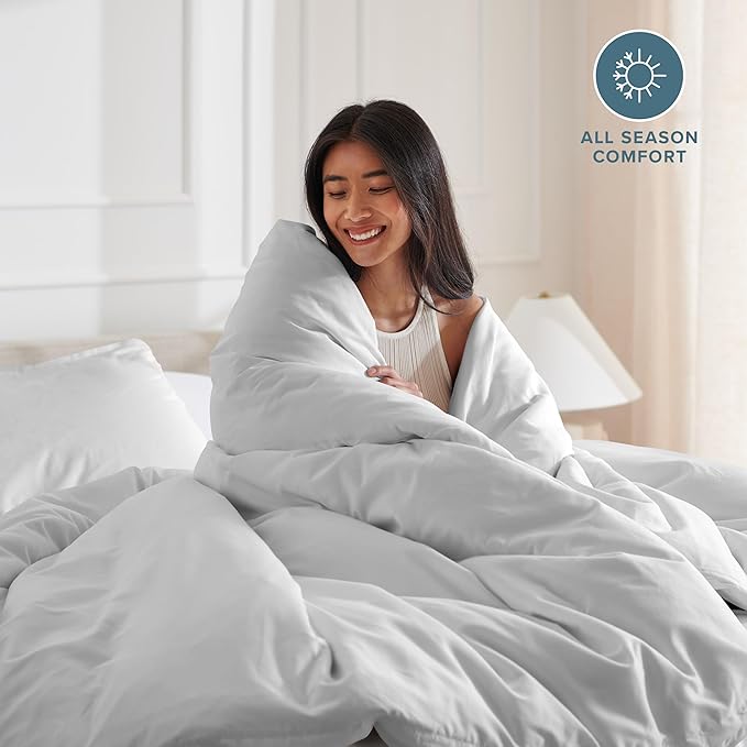 Bare Home Bedding Duvet Cover Oversized King - Image 3