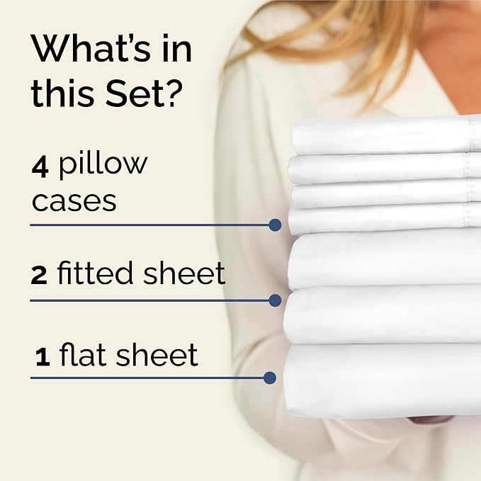 Split King Sheets Set 7 Piece - Image 2