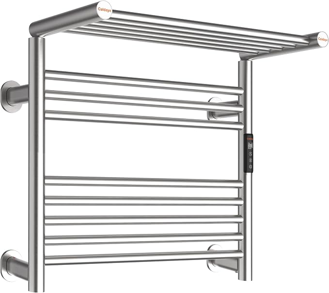 High-Density Foldable Heated Towel Rack, Smart Dual-Zone App/Voice Control - Image 9