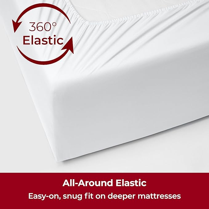 Mellanni Extra Deep California King Sheets - Image 5