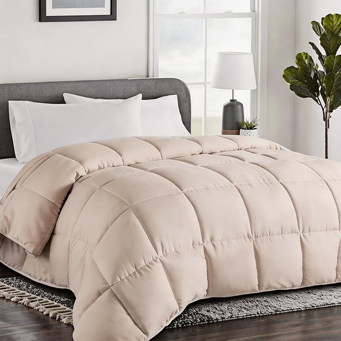COHOME Premium Oversized Queen Size Comforter, All-Season Quilted Down by COHOME
