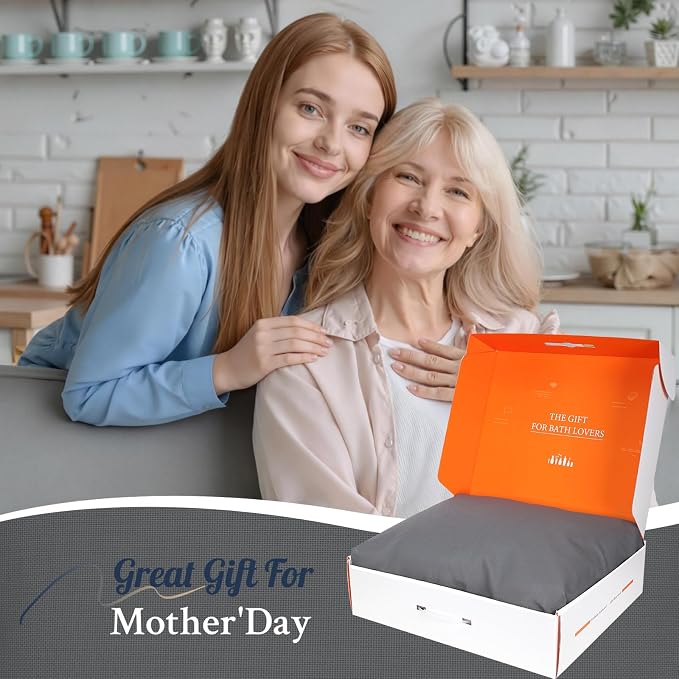 Luxury Bathtub Pillow, Gift for Christmas Birthday Mother's Day, Skin-Friendly - Image 3