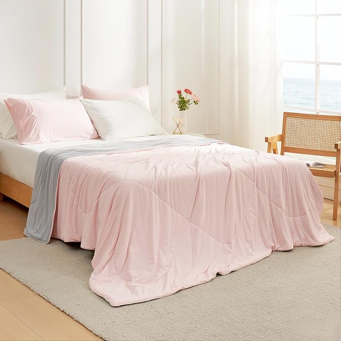 Cozy Bliss Cooling Comforter Queen Size, Cooling Blankets - Image 5
