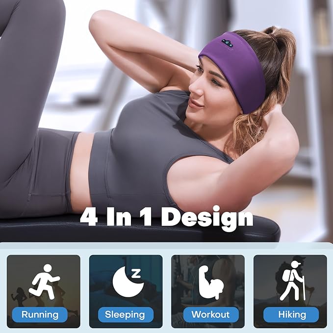 Sleep Headphones Bluetooth Headband - Image 5