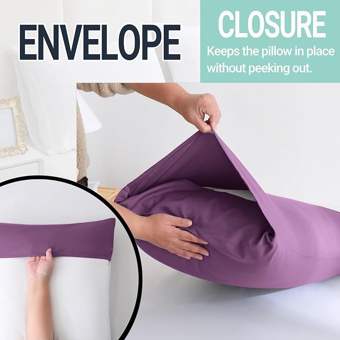 ZPECC Pillow Cases Queen Size Set of 12, 20x30 Envelope Closure Pillowcases - Image 5