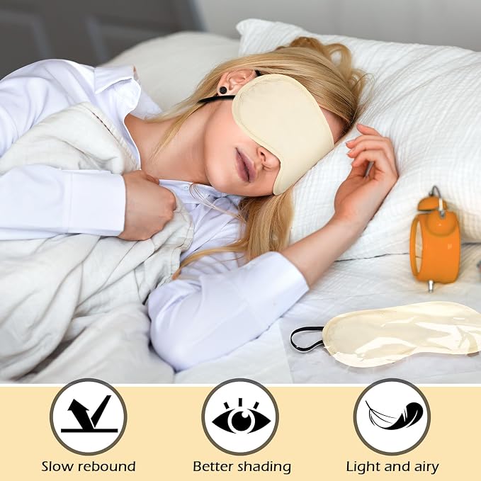 Tarpop 200 Pcs Eye Mask Sleeping Blindfold Eye Cover - Image 4