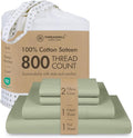 Threadmill Luxury 800 Thread Count California King 100% Cotton Sheets by ThreadmillHomeLinen